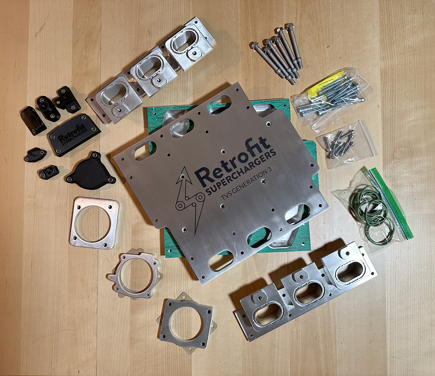 J-Series TVS Gen 3 Supercharger Kit